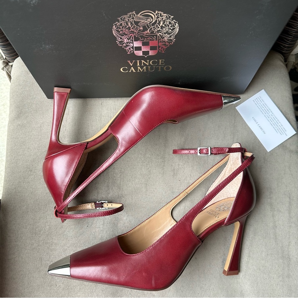Vince Camuto Sachel Cap Toe Pump 12 - Picture 12 of 16